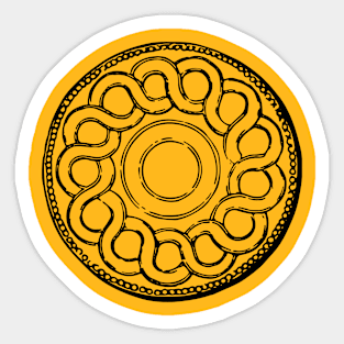 chain coin Sticker